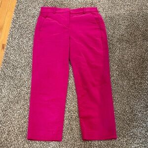 J. Crew Kallie Pant in Hot Pink